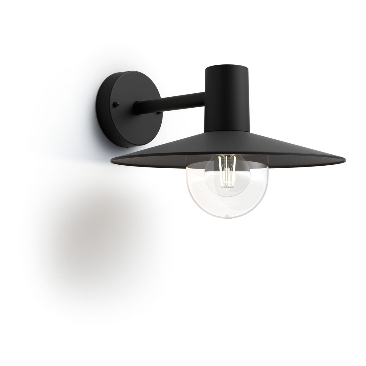 Philips - Skua Wall Lantern Black 1x42W 230V