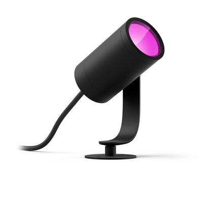 Philips - Lily Hue Ext. Spike Black 1x8W 24V