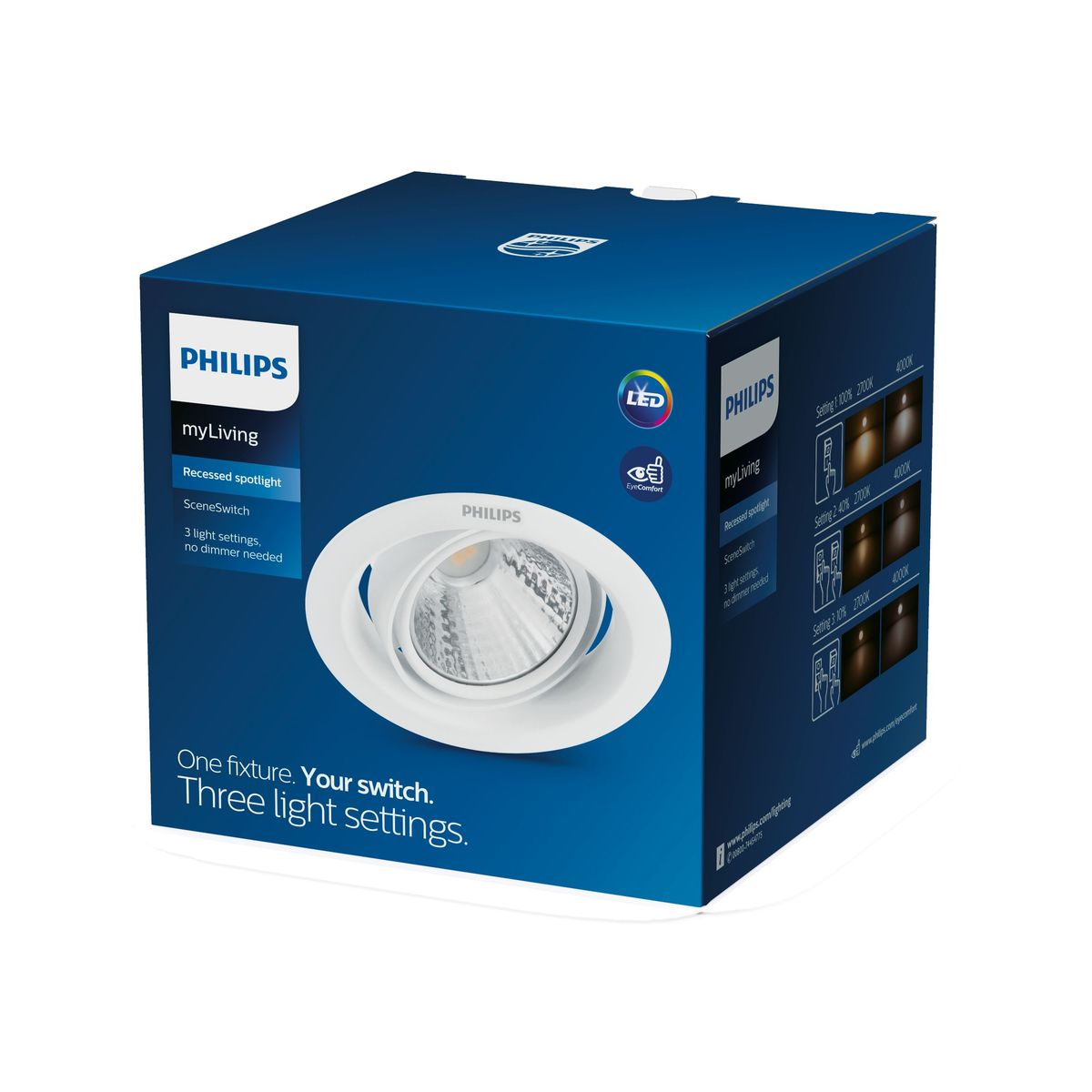 Philips - 59556Pomeron Dim 070 7W 40K EU