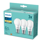 Philips - LED 60W A60 E27 WW fr nd 3pf/6 disco