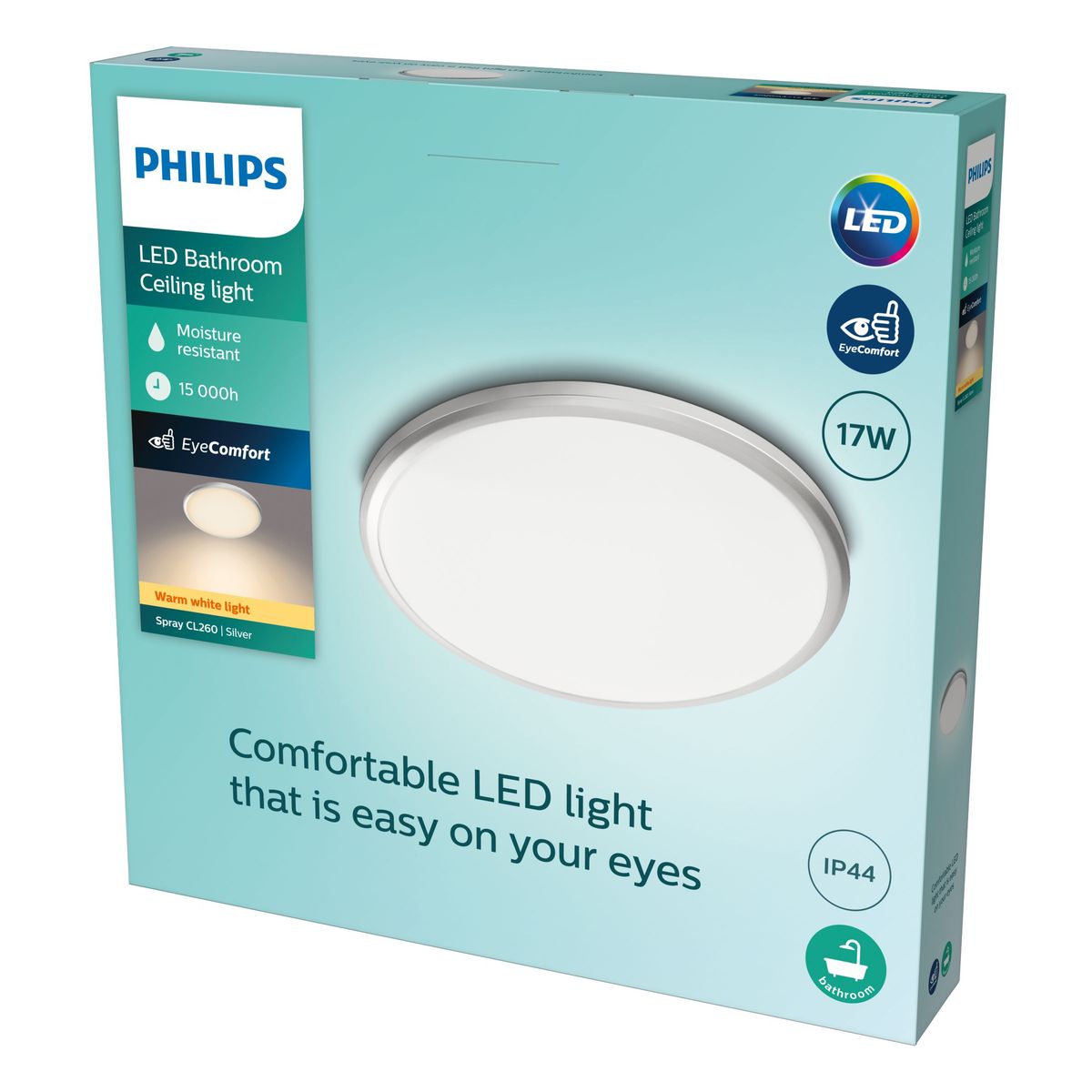 Philips - Spray CL260 RD 17W 27K S HV IP44 06
