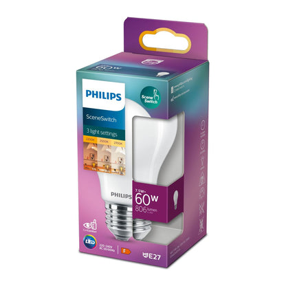 Philips - LEDCLASSIC SSW 60W A60 E27 WW FRND 1SRT4
