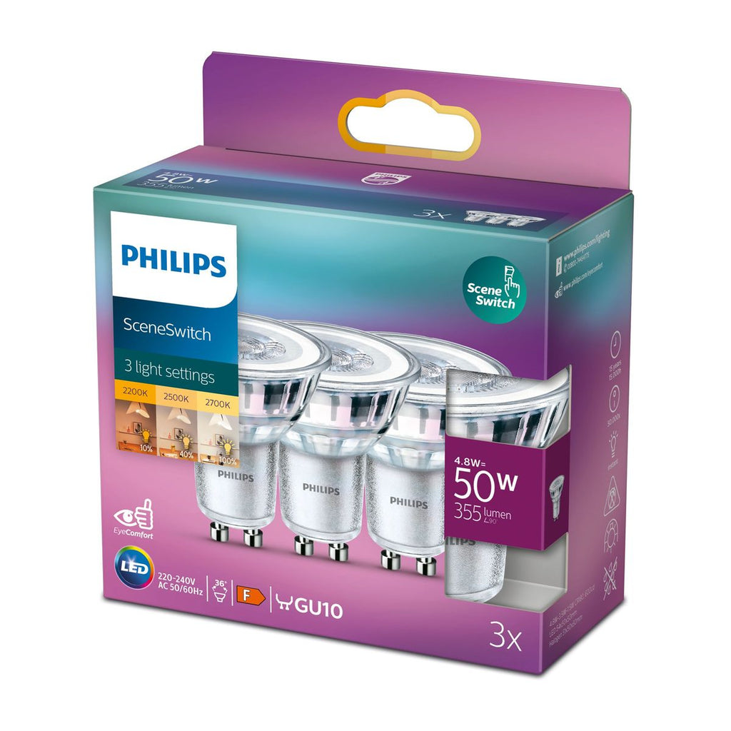 Philips - LED SSW 50W GU10 WW 36D RF ND 3RT6