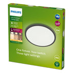 Philips - SUPERSLIM BECIING SSW 15W 27k Black IP54