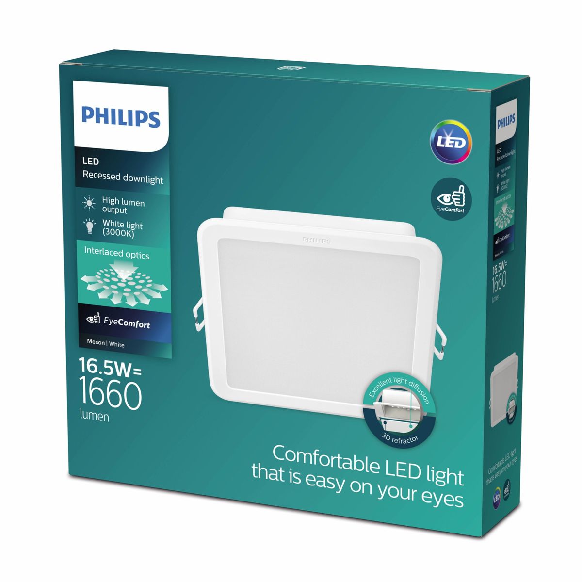 Philips - 59467 Meson 150 16.5W 30K WH SQ RASSEGGIO