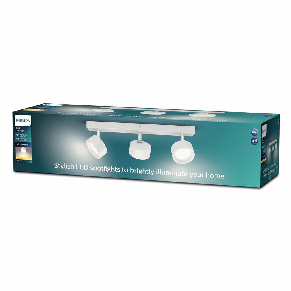 Philips - Bracia Spot Wh 3x5.5W 27K HV
