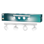 Philips - Bracia Spot Wh 4x5.5W 27K HV