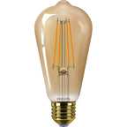 Philips - LED ST64 40W 1800K E27 NDSRT AMBER 1PF