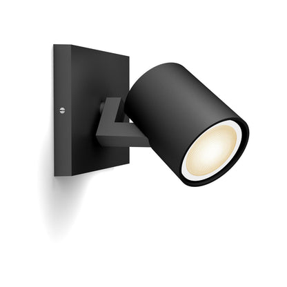 Philips - Runner Hue Ext.Single Spot Black 1x4.2W