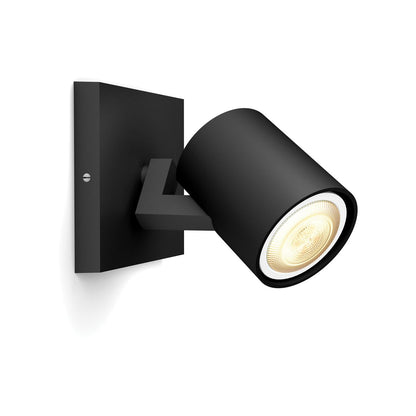 Philips - Runner Hue Ext.Single Spot Black 1x4.2W