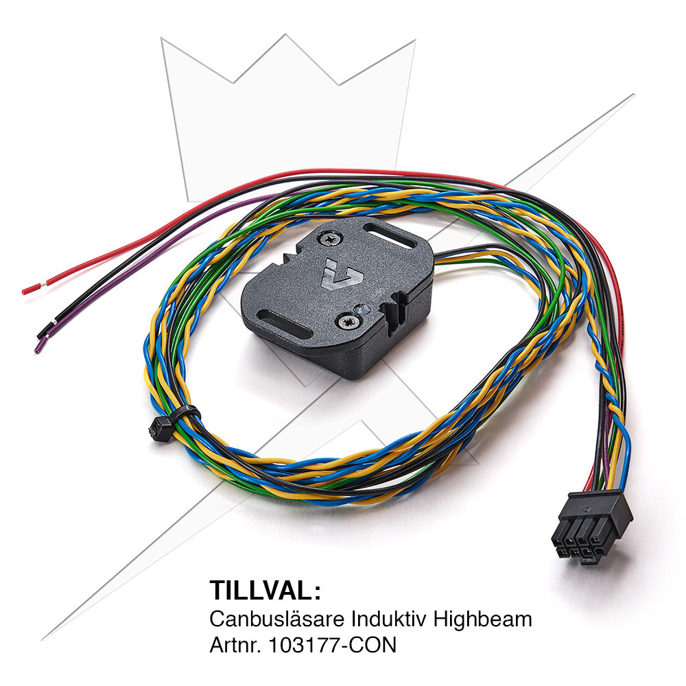 CANM8 – Controlla il segnale corrente per Extra light 12V