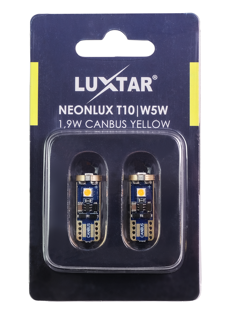 Luxtar NeonLux | T10 W5W | Canbus | Yellow - bild 5