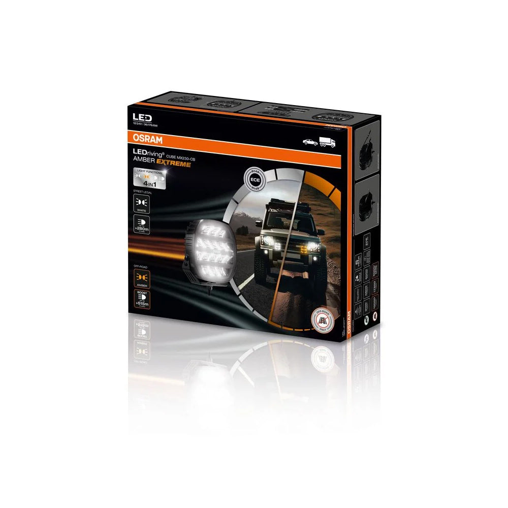 Osram LEDriving® CUBE MX180-CB AMBRA ESTREMA | 7″