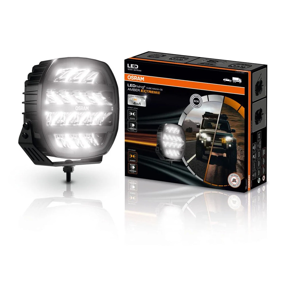 Osram LEDriving® CUBE MX180-CB AMBRA ESTREMA | 7″