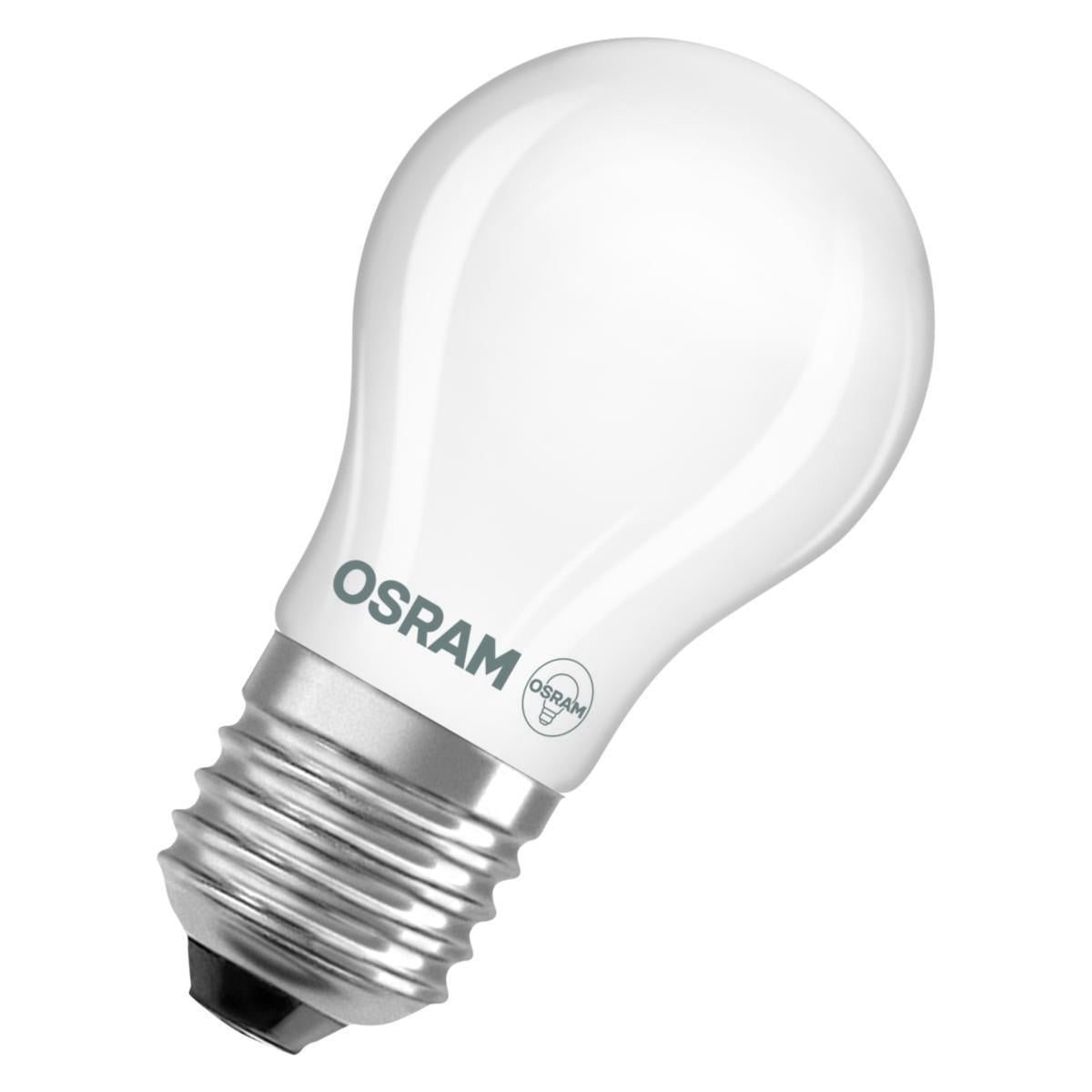 LAMPADE LED OSRAM ROTONDA OPACA (15) E27 BIANCO CALDO | 1W