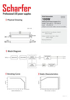 Transformer 230V AC a 24 V DC 100W