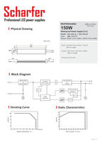 Transformer 230V AC a 24 V DC 150W