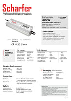 Transformer 230V AC a 24 V DC 300W