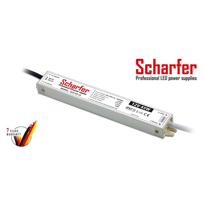 Transformer 230V AC a 12V DC 45W