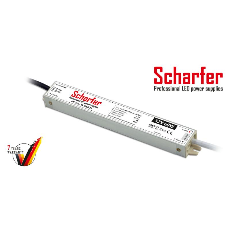 Transformer 230V AC a 12V DC 60W