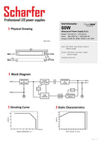 Transformer 230V AC a 12V DC 60W