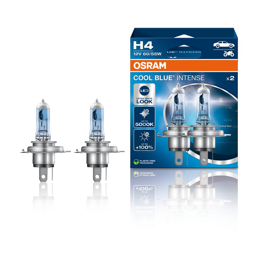 OSRAM - H4 COOL BLUE INTENSE | 2-PACK - bild 3