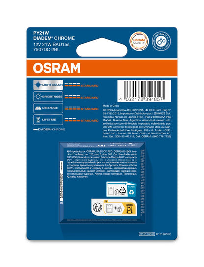 OSRAM DIADEM CROMO - PY21W Lampadina extra