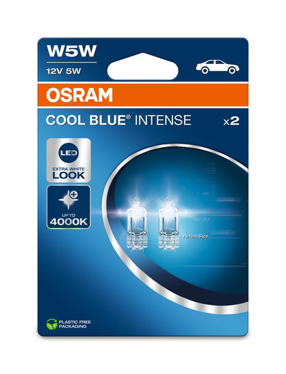 OSRAM - W5Lampadina luce ausiliaria W - CONFEZIONE DA 2
