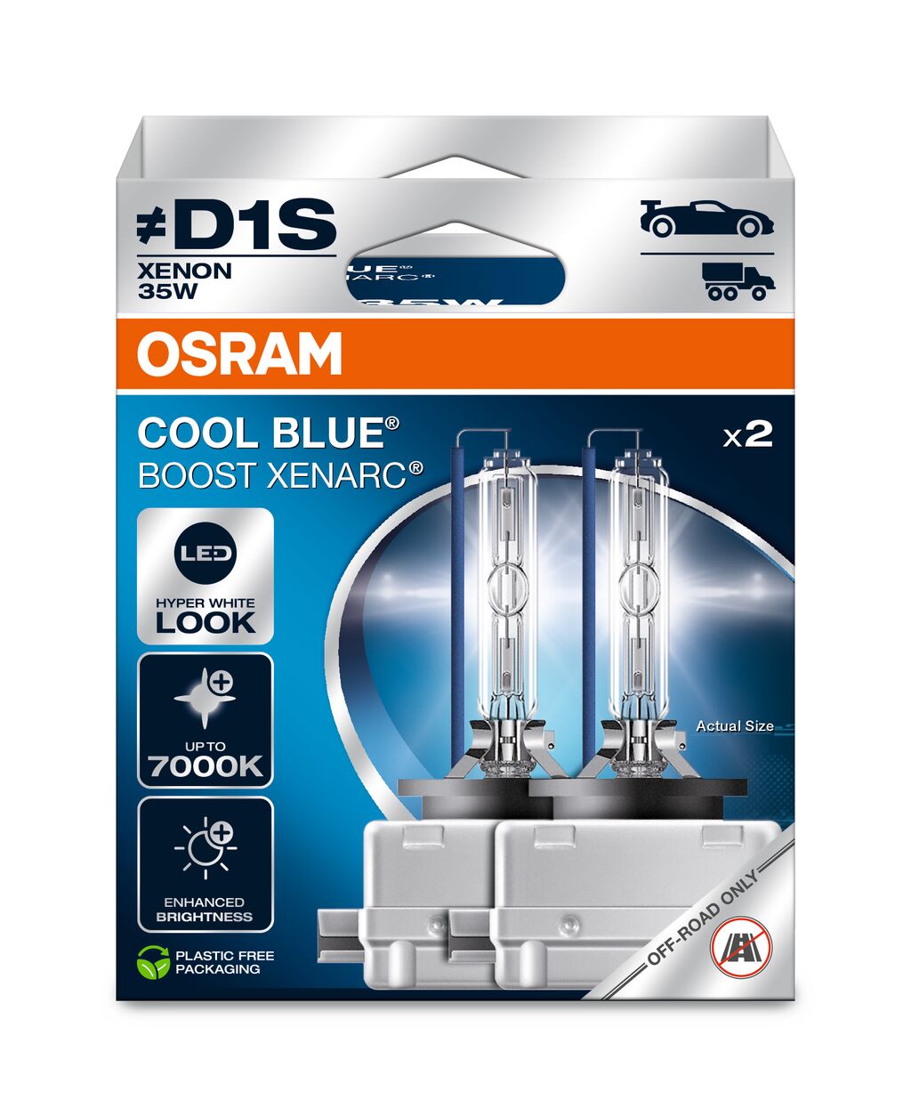 Osram Xenarc Cool Blue Boost - Off -road D1s HID HID HIDLIGHT