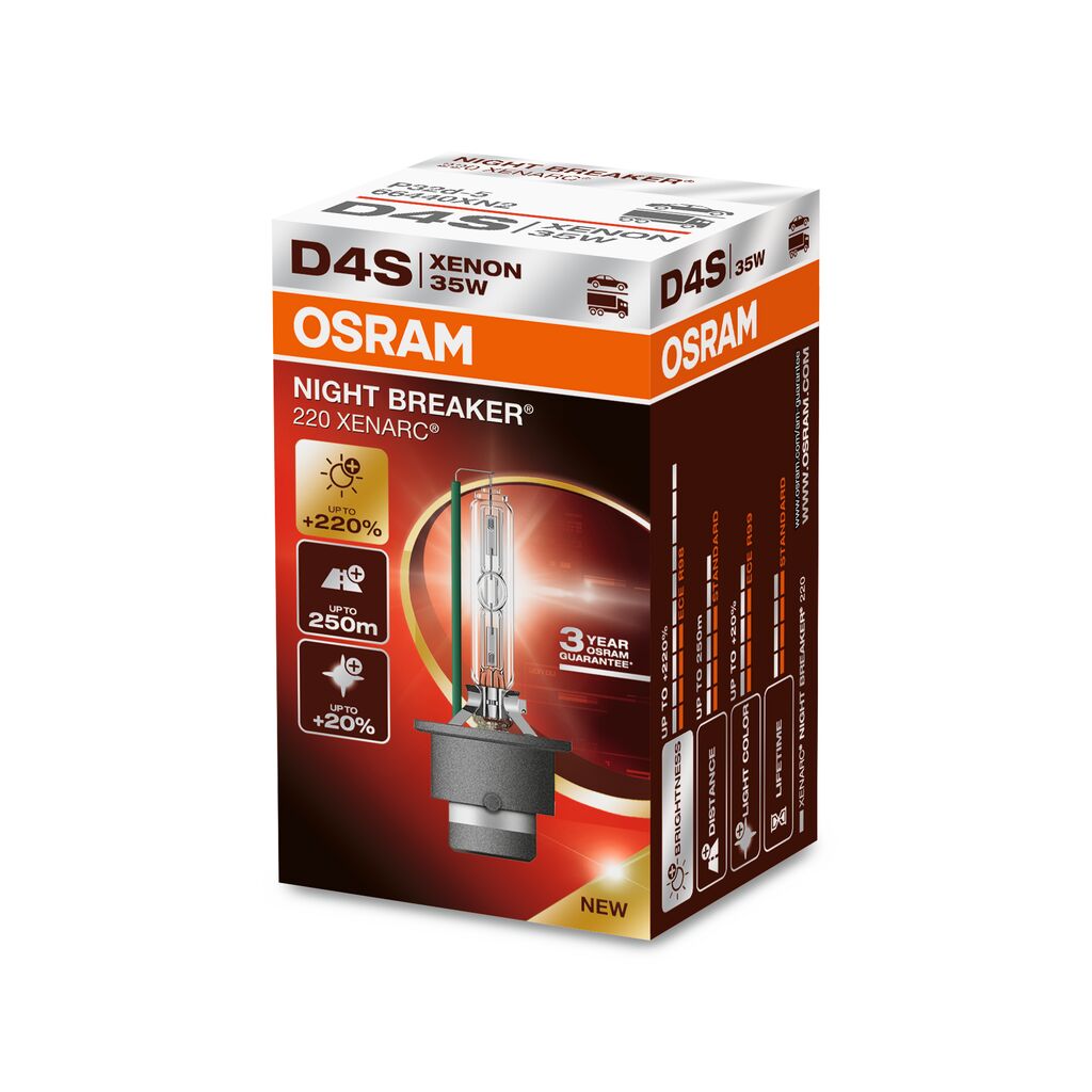 Osram Xenarc Night Breaker Laser (Next Gen) - D4S - 1 -Pack