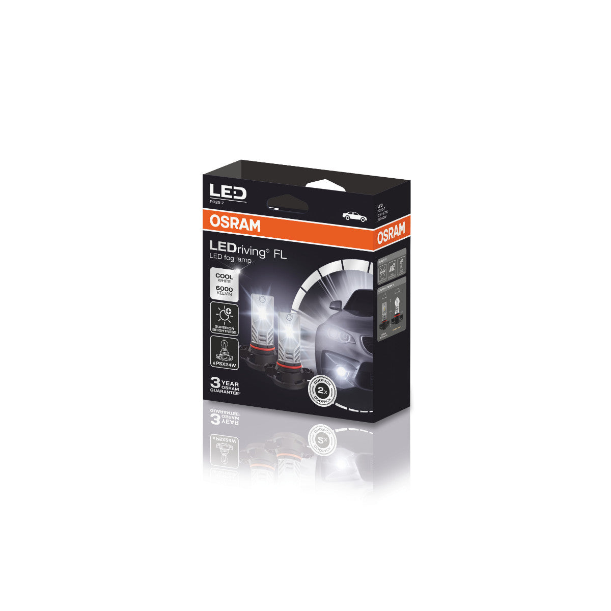 OSRAM LEDriving FL - Off-road PSX24W Principalmente per applicazioni fari-fendinebbia