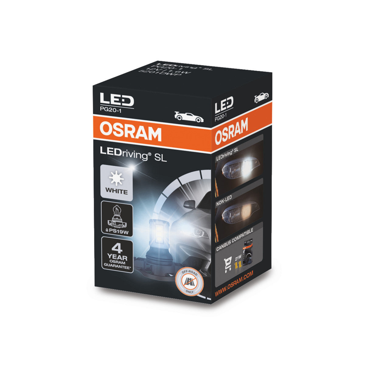 OSRAM LEDriving SL - Off-road PS19W Principalmente per applicazioni di luci di marcia diurna