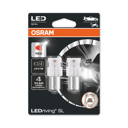 OSRAM LEDriving SL - Fuoristrada P21W - rosso