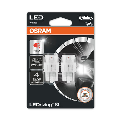 OSRAM LEDriving SL - Fuoristrada W21-5W - rosso