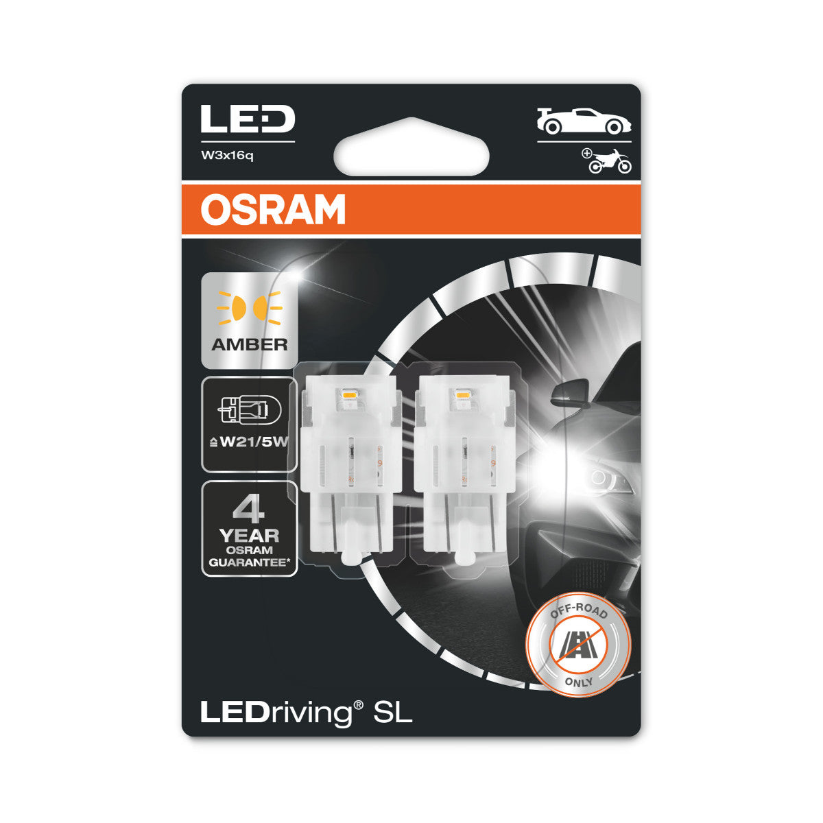 OSRAM LEDriving SL - Fuoristrada W21-5W - giallo