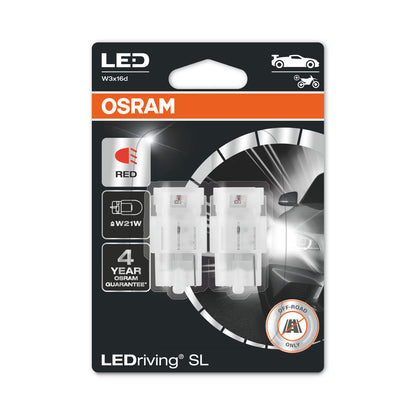 OSRAM LEDriving SL - Fuoristrada W21W - rosso