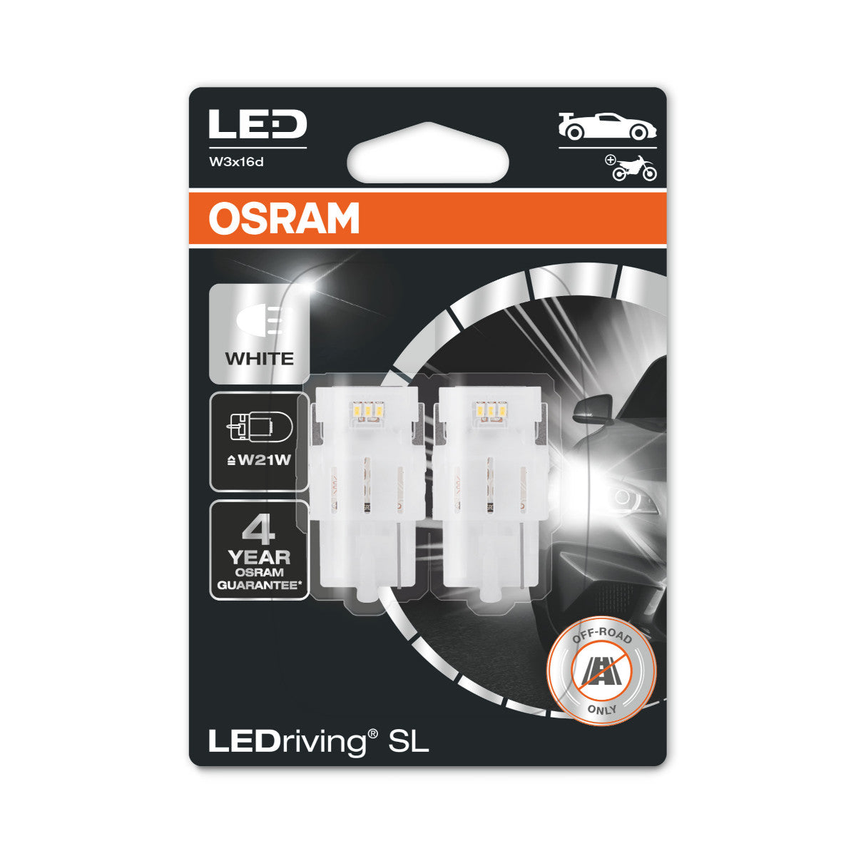 OSRAM LEDriving SL - Fuoristrada W21W - bianco