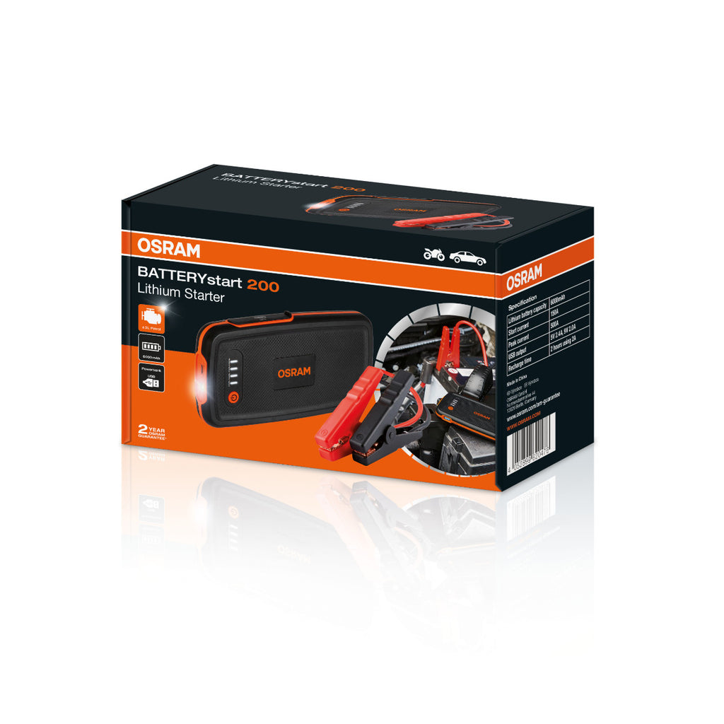 Start batteria Osram - 200 litio antipasto