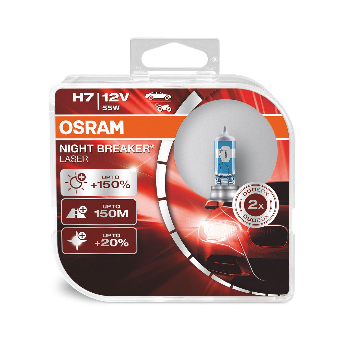 Osram Night Break® Laser H7 Duo Box