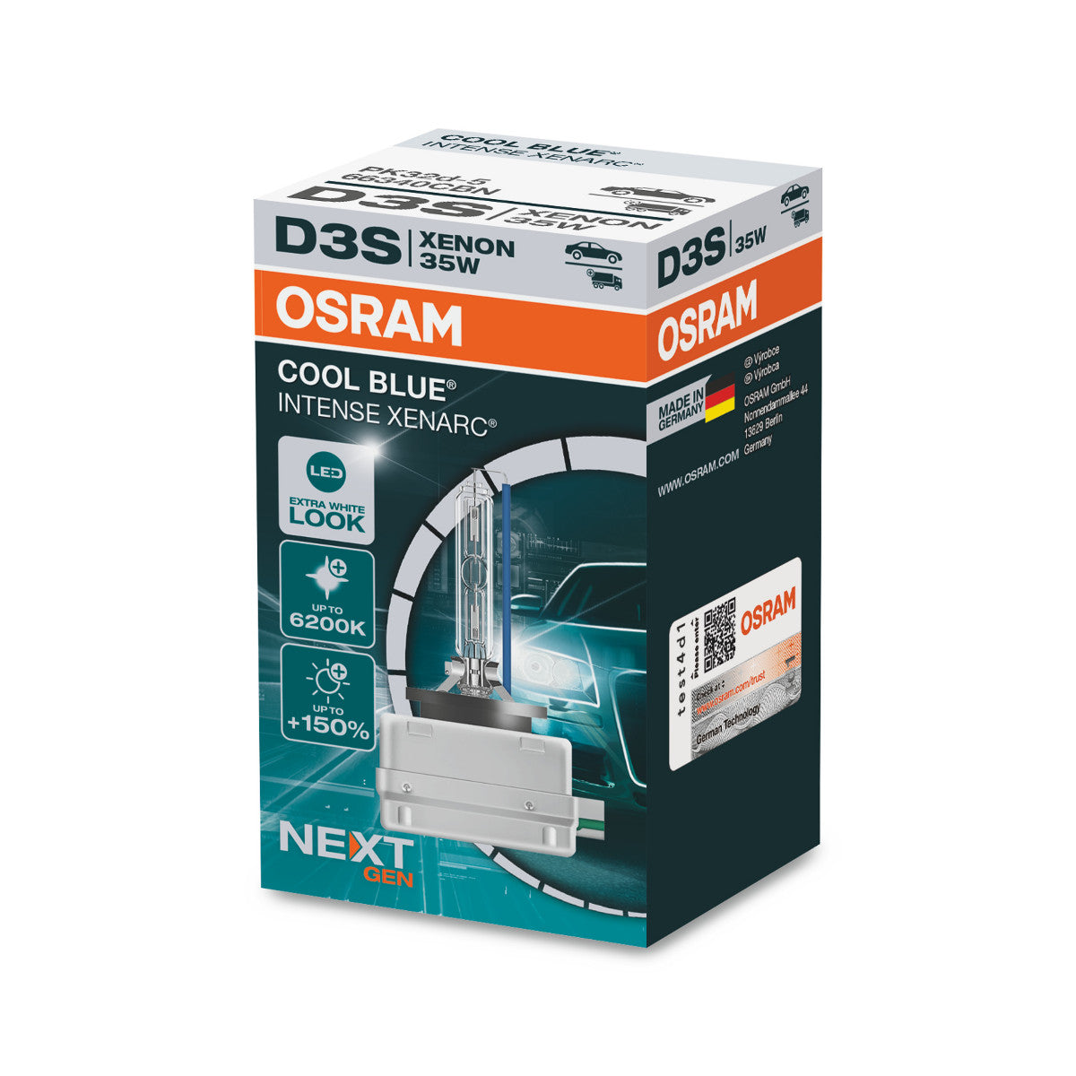 OSRAM - Lampadina per fari HID D3S