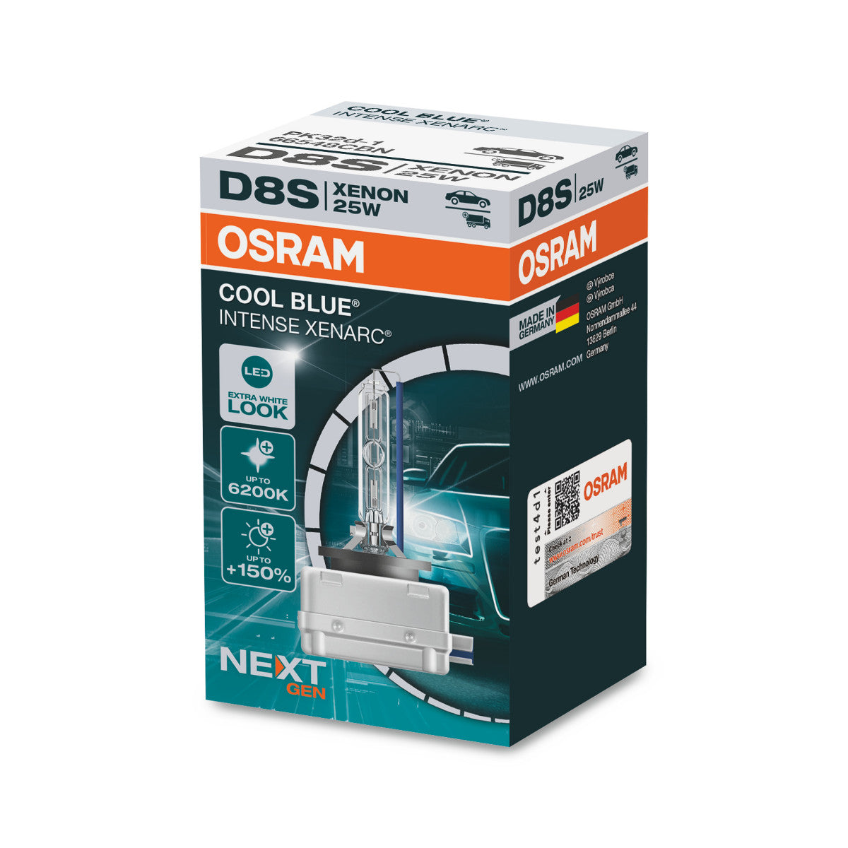 Osram - Lampada del faro Hid D8S HID