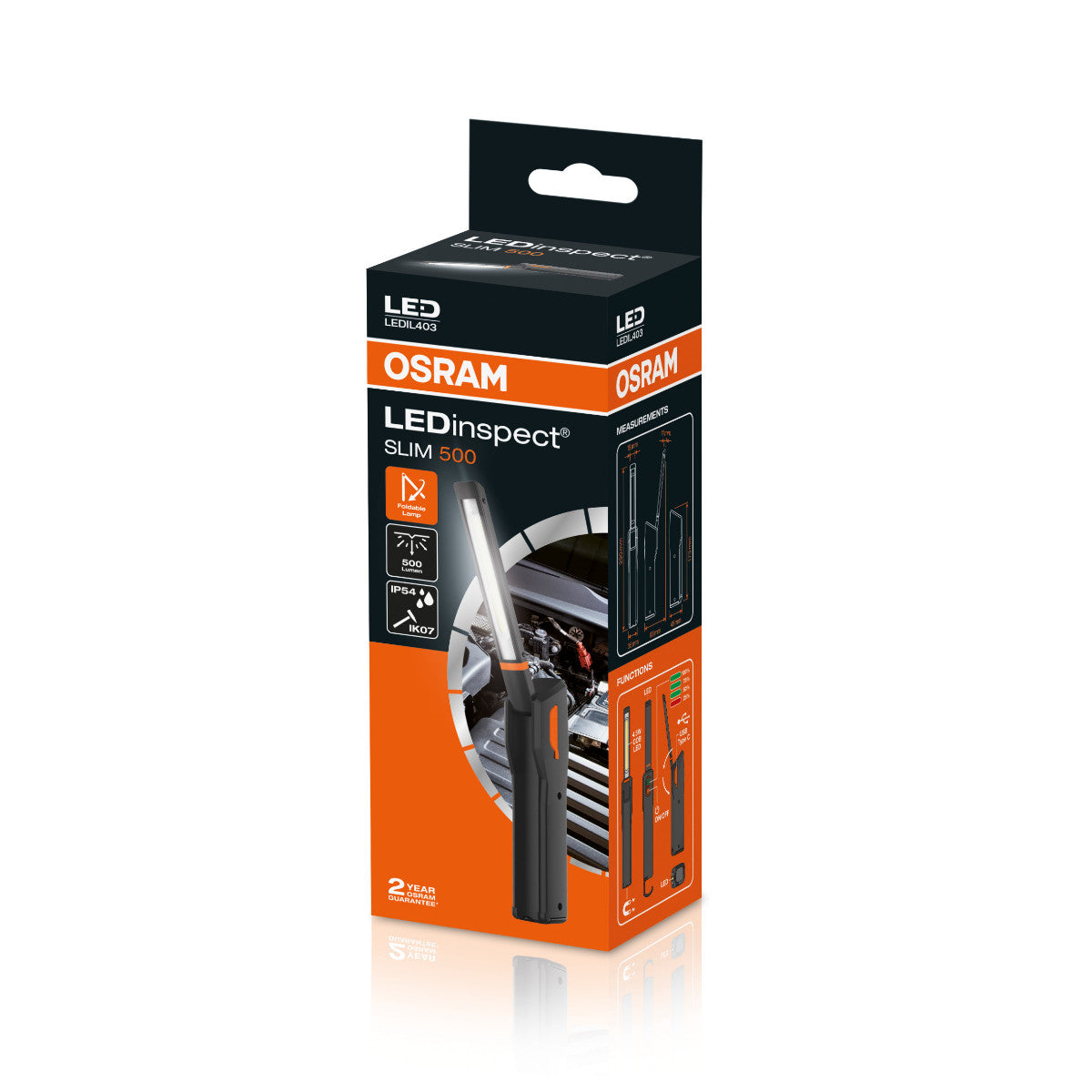 Lampada di ispezione Osram - Luci di ispezione a LED - 9-62W - 5700K