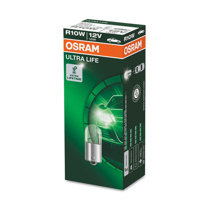 OSRAM ULTRA LIFE - Lampadina extra R10W - CONFEZIONE DA 1