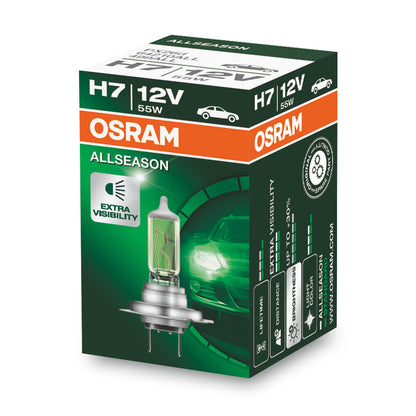 OSRAM ALLSEASON SUPER - ALLSEASON - Lampadina alogena per fari H7