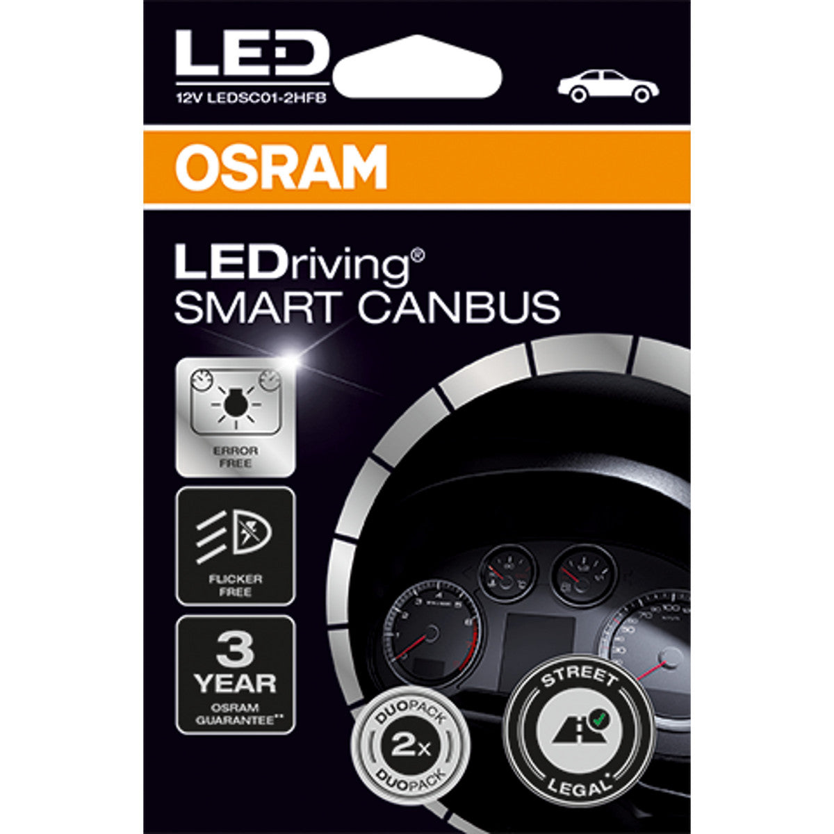 Controllo Canbus OSRAM LEDriving - LEDSC01