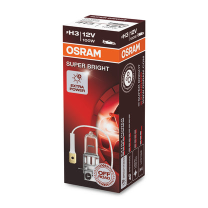 OSRAM SUPER BRIGHT PREMIUM - SUPER BRIGHT - Fuoristrada H3 - PKY22s Lampadina alogena per fari anteriori