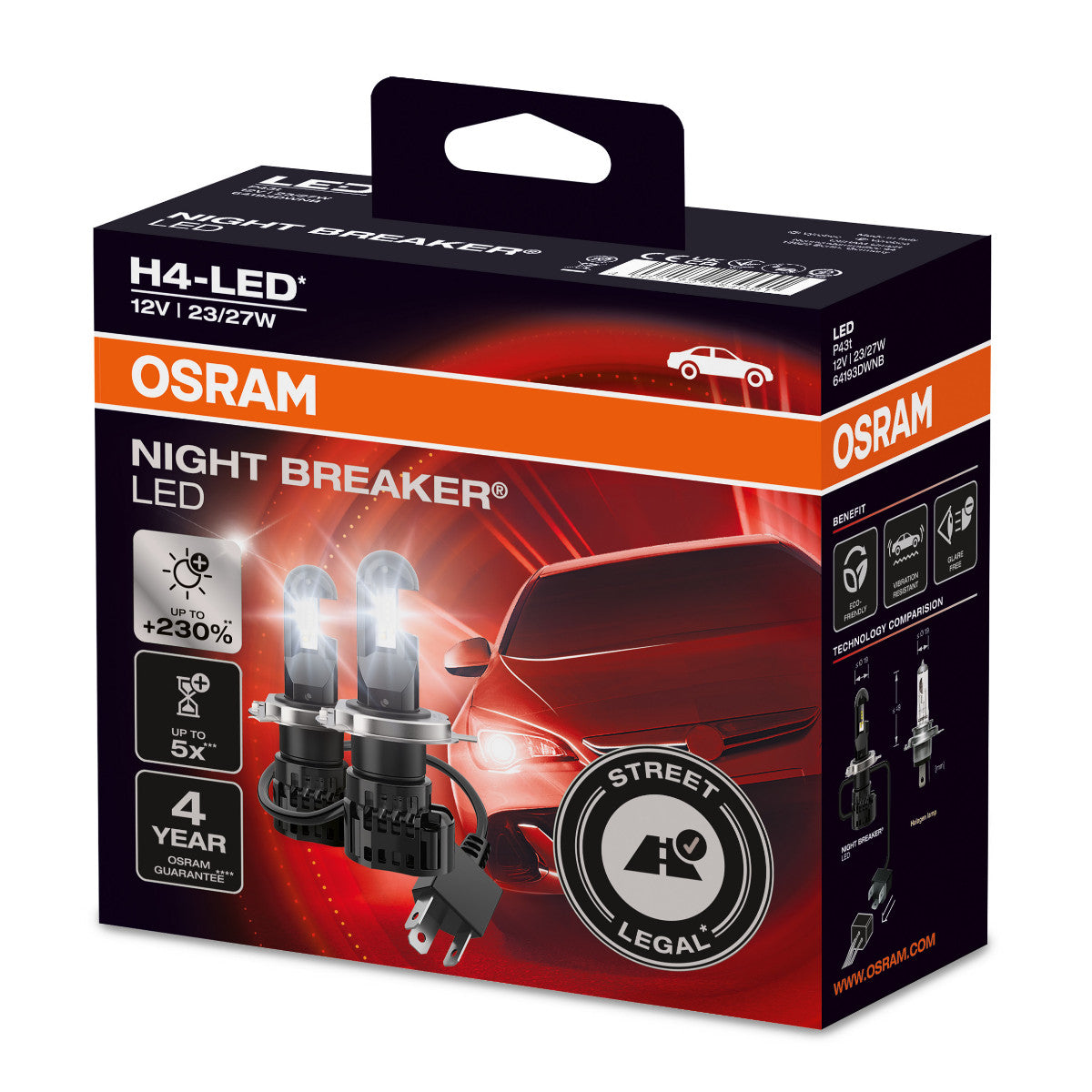 OSRAM NIGHT BREAKER H4LED