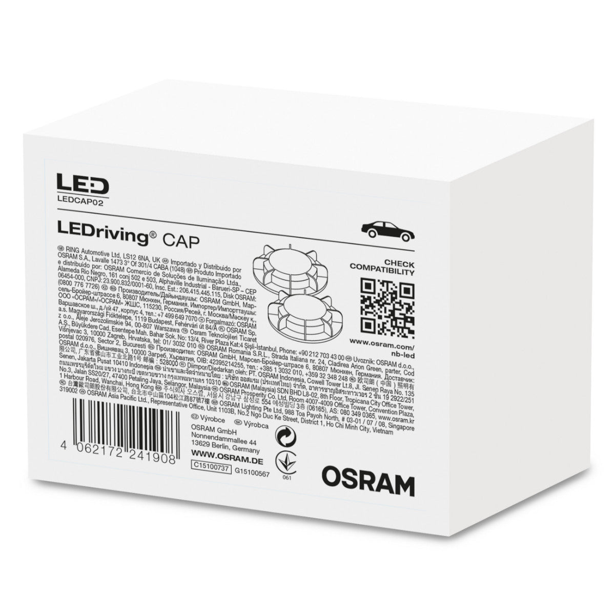 Osram Ledriving Cap - LEDCAP02
