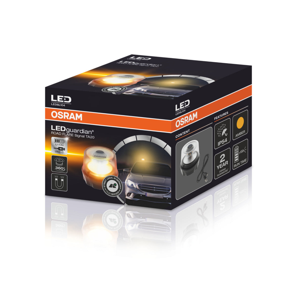 OSRAM LEDguardian ROAD FLARE Segnale TA20