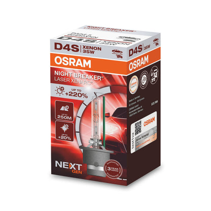 OSRAM XENARC NIGHT BREAKER LASER (NEXT GEN) - D4S - Confezione da 1